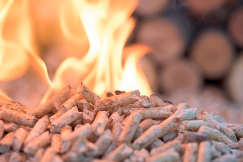 what is wood pellet heating